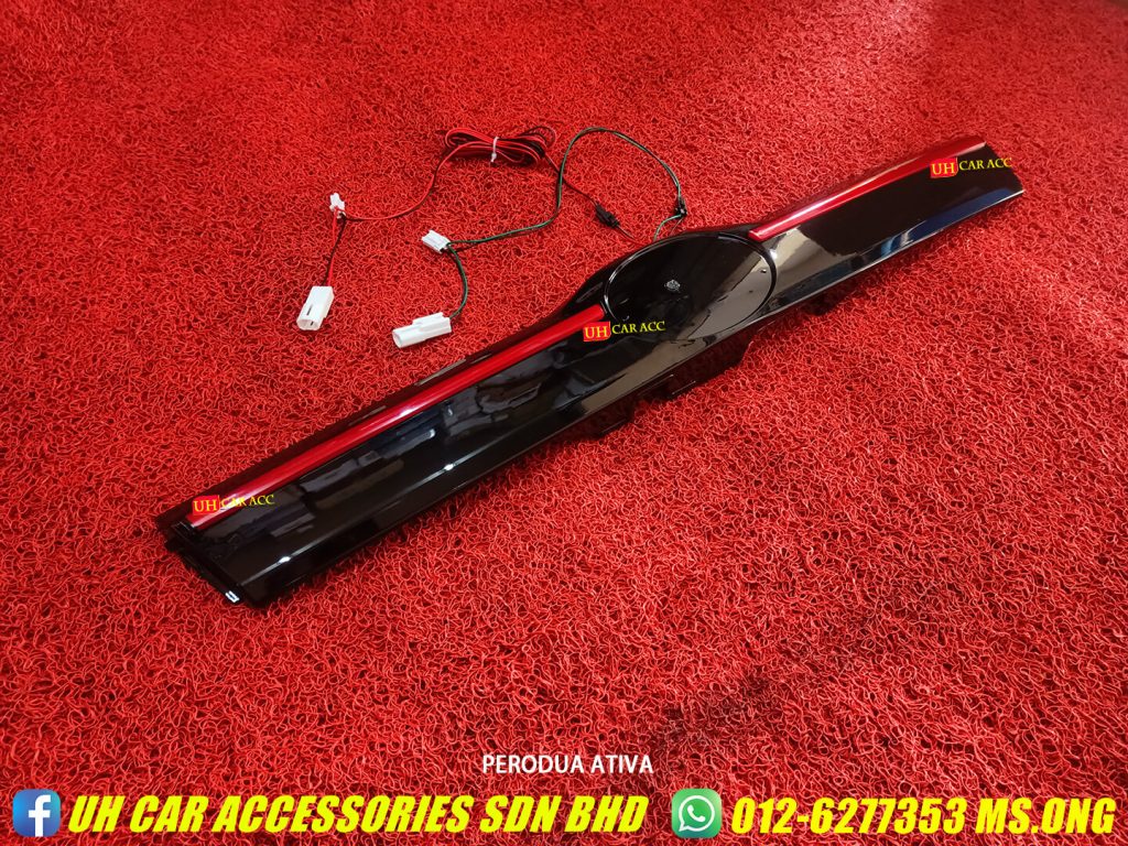 Perodua Ativa Rear Tailgate Trunk LED Light Lamp Garnish – UH Car